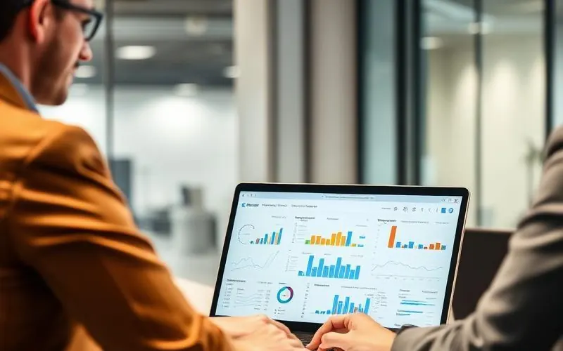 Chuyên viên phân tích số liệu quảng cáo và bán hàng trên laptop – gói Tăng trưởng